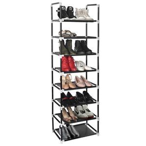 Shoe Rack Organizer 8 Tiers 16-20 Pairs Slim Shoe Rack Metal Tower Cabinet Space
